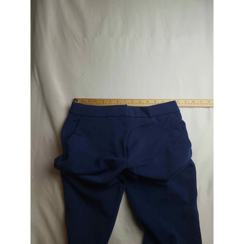 Royal Blue Flare Leg High Rise Dress Pants Trousers Womens Small 4-6